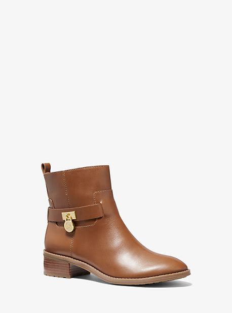 michael kors heather leather boots|Michael Kors ryan leather boot.